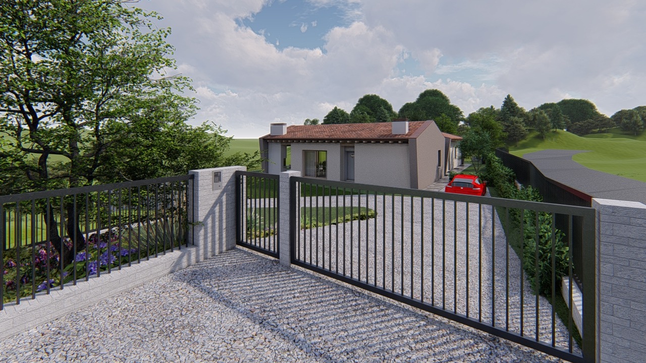 Fronte est - Dettaglio ingresso